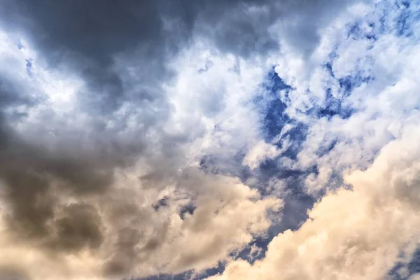 Nuvens Escuras Tempestade Céu — Fotografia de Stock