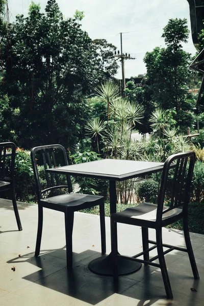 Table Chair Vintage Style — Stock Photo, Image