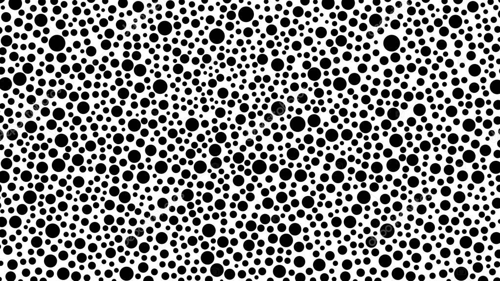 fashionable geometric background in Dalmatian coloring