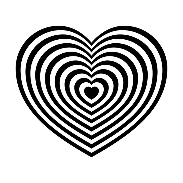 Moda, Soyut siyah beyaz kalp