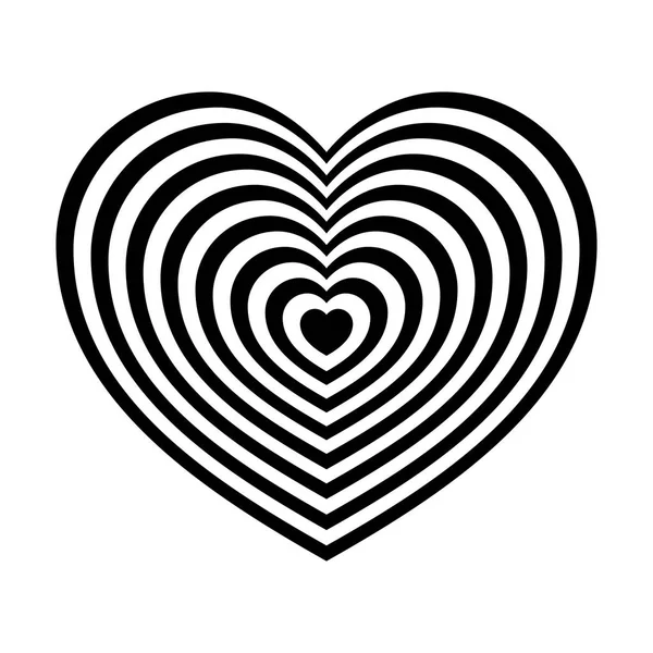 Moda, Soyut siyah beyaz kalp