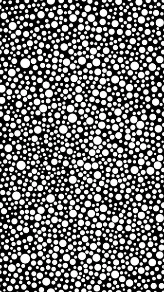 Modern hayvansı arka plan siyah bir sayfada beyaz daireler ile.