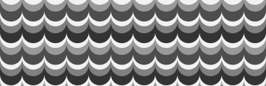 Dalgalı arka planda gri tonları.