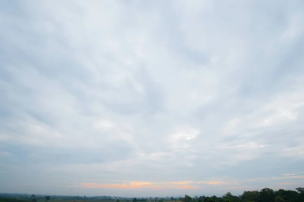 Cloudscape Nature Sky Clouds Morning Beautiful Refreshing — Stock Photo, Image