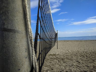 Cambrils (İspanya boş beach)