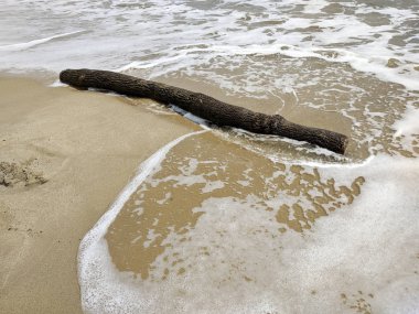 Cambrils (İspanya boş beach)