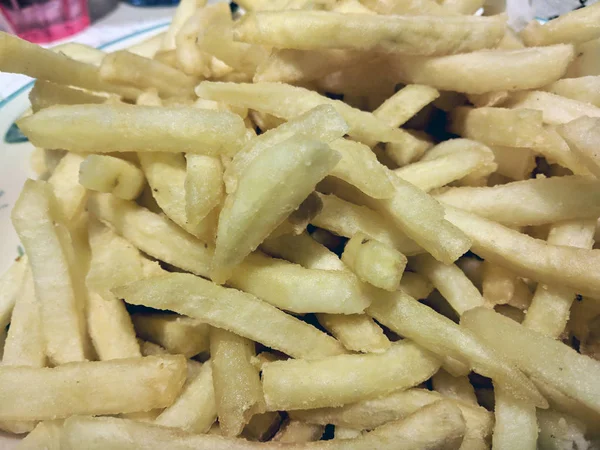 Ett Fat Med Pommes Frites — Stockfoto