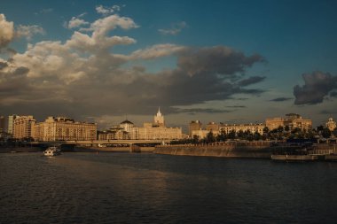Rusya 'nın başkenti Moskova' da günbatımı.!