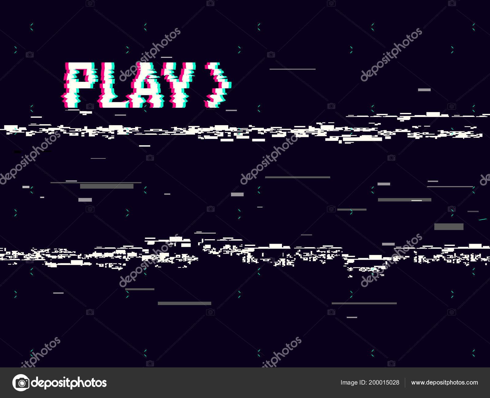 Vhs Glitch Play Effect Background Retro Playback Concept Bit Pixel Vector Image By C Vegorus Vector Stock Vhs Glitch Play Effect Background Retro Playback Concept Bit Pixel Vector Image By C Vegorus Vector Stock