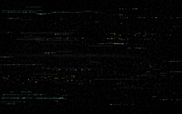 Antecedentes Fallidos Distorsiones Vídeo Sobre Fondo Negro Error Señal Digital — Archivo Imágenes Vectoriales