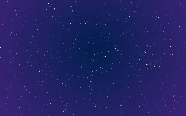 Fondo Espacial Universo Púrpura Estrellas Brillantes Cosmos Violeta Con Polvo — Archivo Imágenes Vectoriales