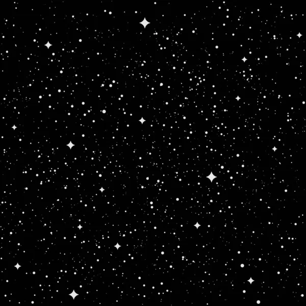 Текстура Космічних Зірок Космос Фон Плоскому Дизайні Темний Всесвіт Сузір — стоковий вектор