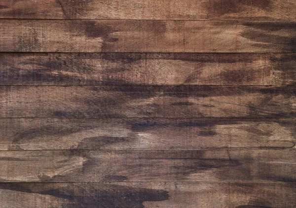 Dark Brown Planked Wooden Wall Texture Background — Stock Photo, Image