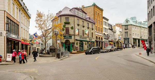 Quebec Canada October 2018 View Buildings Upper Town Old Quebec — Stock Photo, Image