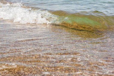 yaz güneşli gün Karadeniz 'de kolay sörf