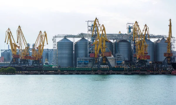Odessa kargo limanı, su üzerinde bir tahıl ambarı