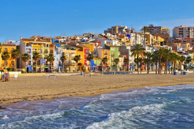 La Vila Joiosa, Villajoyosa, Costa Blanca in Spain
