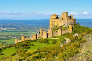 Castillo de Loarre Huesca yakınlarında, Aragon, İspanya