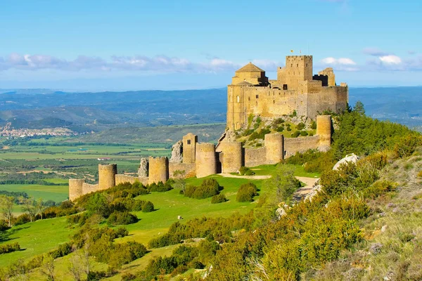 Castillo Loarre Bij Huesca Aragon Spanje — Stockfoto