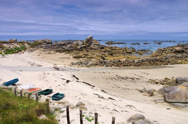 Playa Kerlouan Finistere Bretaña Francia — Foto de Stock