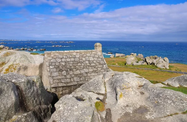 Byn Meneham Finistère Bretagne Frankrike — Stockfoto