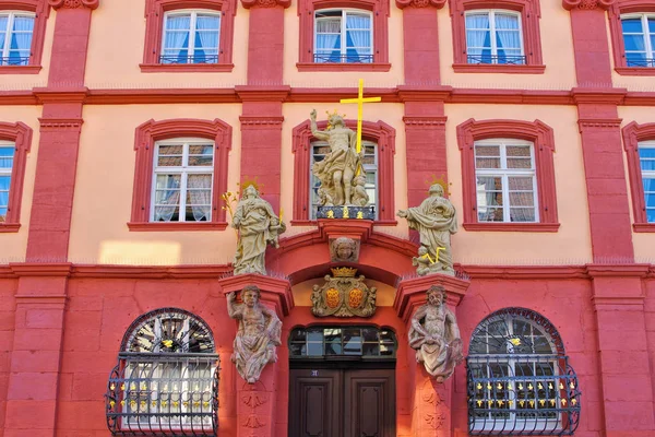 Mackertsches Casa Tauberbischofsheim Alemanha Nordeste Baden Wuerttemberg — Fotografia de Stock