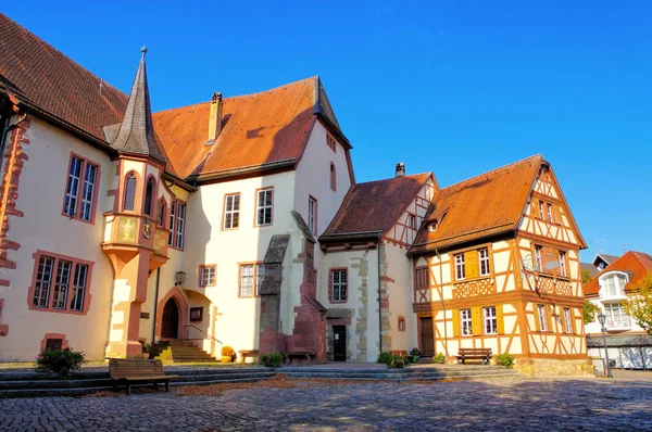 Hrad Kurmainz Tauberbischofsheimu Německo Severovýchod Bádenska Wuerttemberska — Stock fotografie