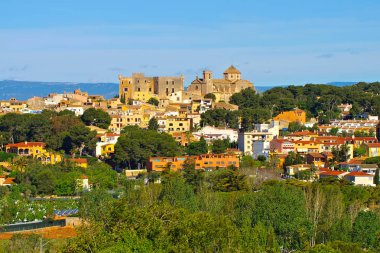 Castell d Altafulla near Tarragona, Costa Dorada, Catalonia in Spain