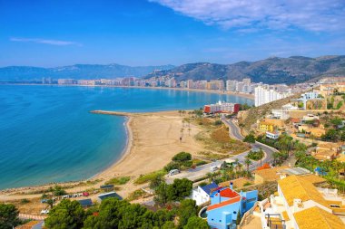 Cullera, İspanya Valencia'da il çevresinde plajları