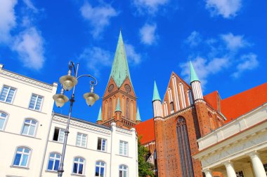 Schwerin katedral, Almanya'da inşa ünlü bir tuğla