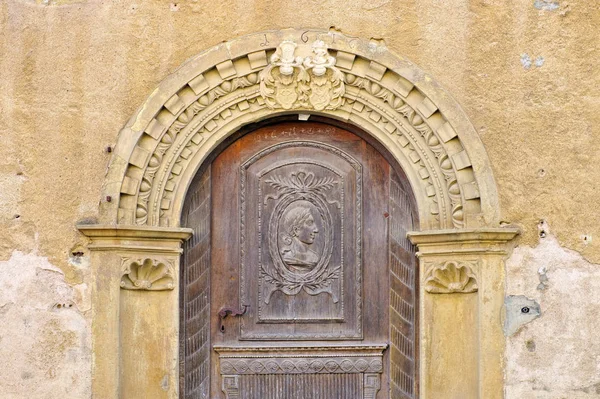 Ciudad Aub Alemania Antiguo Portal —  Fotos de Stock