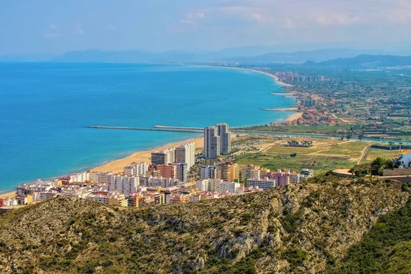 Praias Torno Cullera Província Valência Espanha — Fotografia de Stock