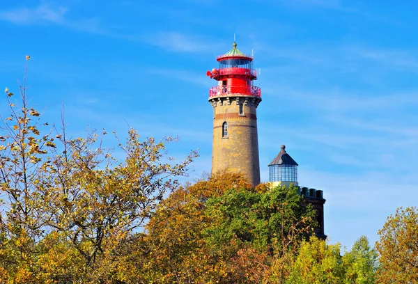 Lighthouse Kap Arkona Ruegen Island Germany — Stock Photo, Image