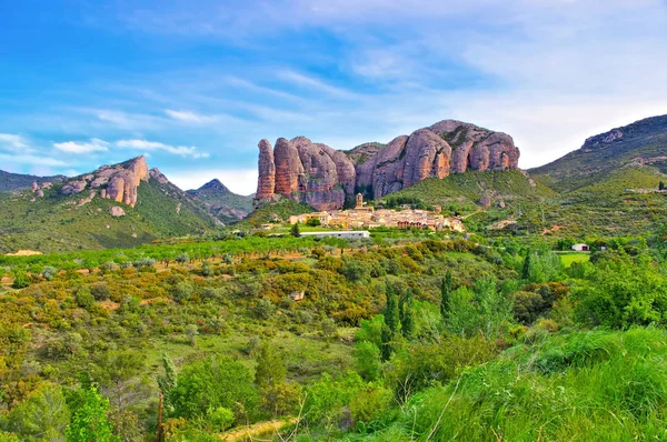 Mallos Riglos Albacete Espagne — Photo