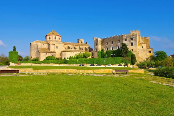 Castell d Altafulla perto de Tarragona, Costa Dorada, Catalunha — Fotografia de Stock