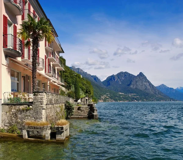 Gandria piccolo borgo sul Lago di Lugano — Foto Stock