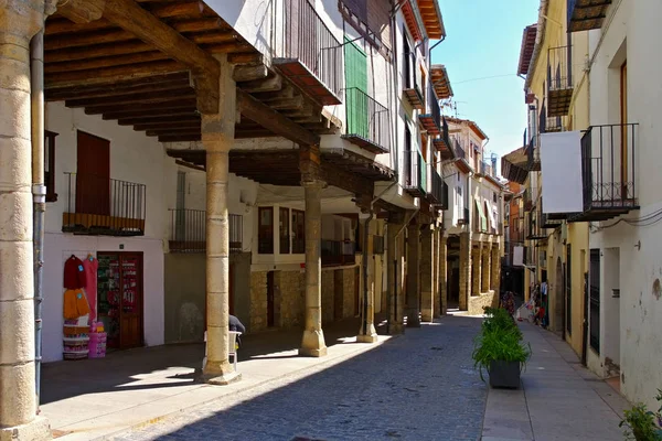 Старый средневековый город Морелья в Испании — стоковое фото