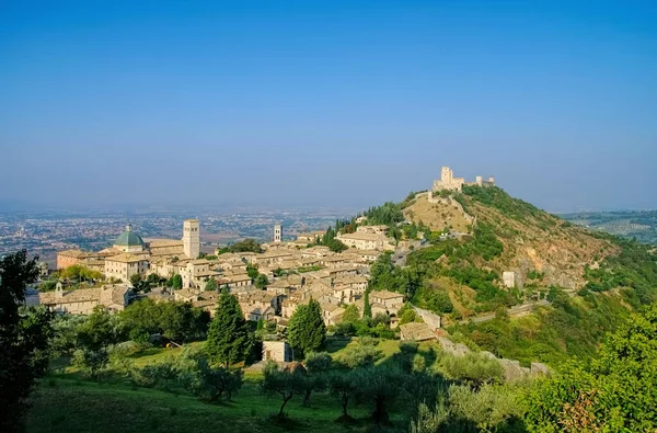 Stad Assisi Umbrië Italië — Stockfoto