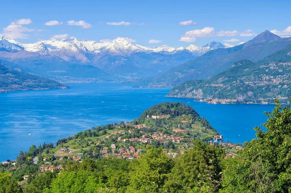 Vista Del Pueblo Bellagio Lago Como Lombardía Italia — Foto de Stock