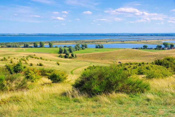 Hiddensee Paisagem Dornbusch Norte Ilha Alemanha — Fotografia de Stock