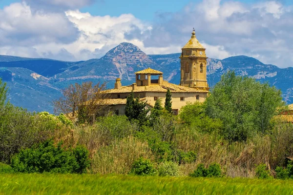 Medieval Town Ortilla Aragon Spain — Stock Photo, Image