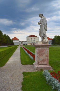 Nymphenburg Sarayı heykelleri ve parkı, Münih, Almanya