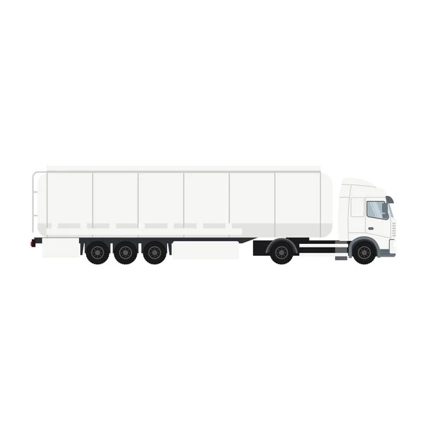 Tároló Kamion Nehéz Jármű — Stock Vector