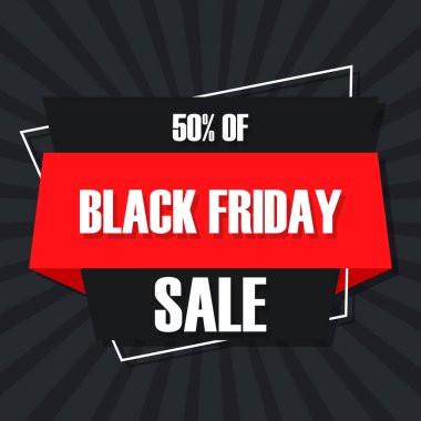 Satış Kara Cuma broşür tasarımı