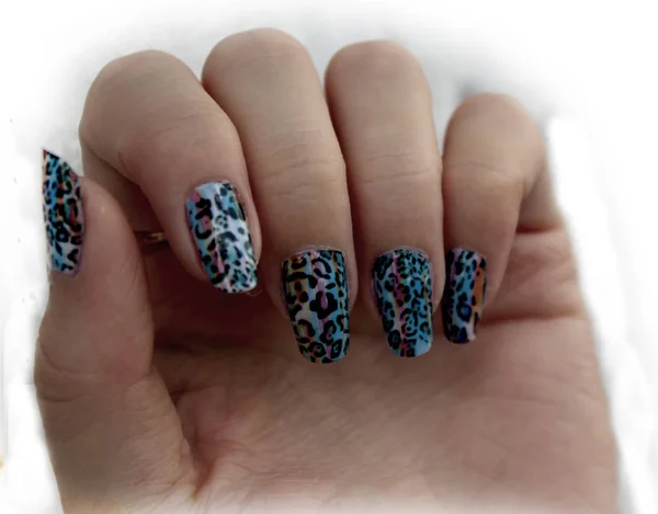 manicure, painted nails, patterns on nails