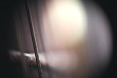 makro dizeleri ile gitar boyun