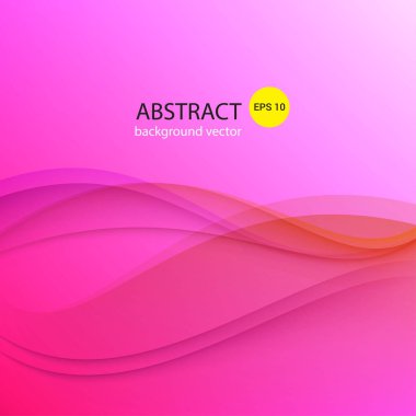 Soyut ışık vektör pembe dalgalar arka plan. Başlık ve satış afiş için mükemmel bir arka plan tasarımı.