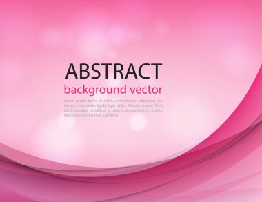 Soyut ışık vektör pembe dalgalar arka plan. Başlık ve satış afiş için mükemmel bir arka plan tasarımı.
