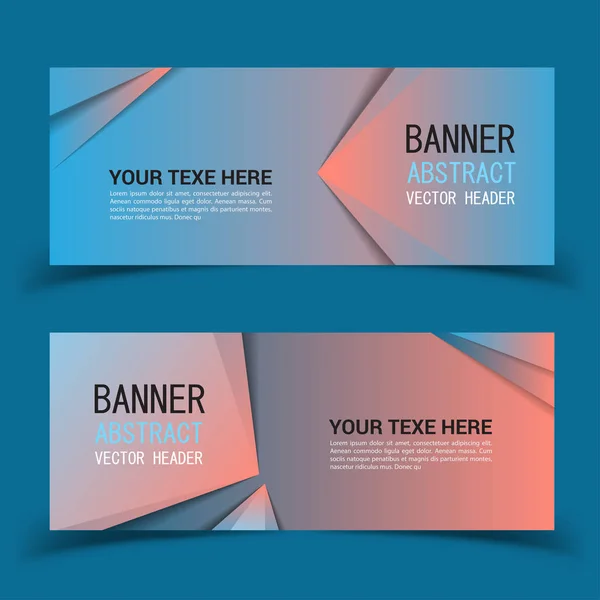 Banner Futuros Padrões Geométricos Vector Eps10 Design Fundo Perfeito Para —  Vetores de Stock