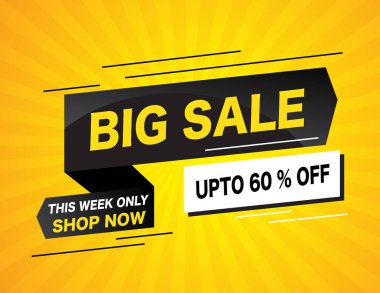 Satış posterler vektör. Siyah Cuma satışı büyük başlığı, özel teklif alışveriş illüstrasyon